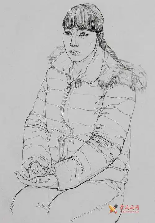 素描头像_人物素描_学画画网_国内最大的画画教程资源网站_西西美术网