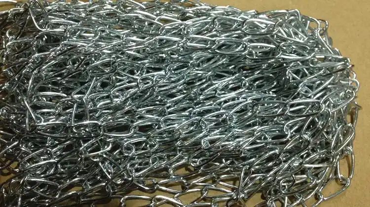 1.5mm链条吊牌消防牌装饰小铁链条日光灯链吊链挂链细铁链广告链