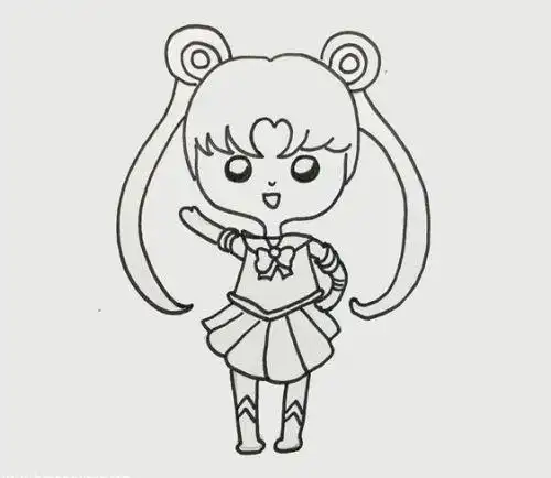 公主简笔画,公主简笔画画法,卡通人物简笔画,简笔画图片