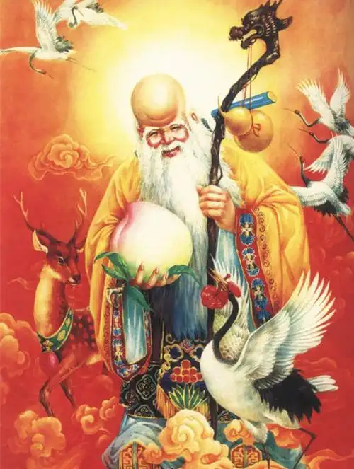 福禄寿在年画中的形象