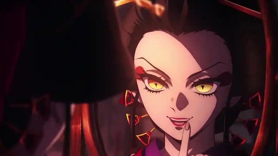 鬼灭之刃堕姬小姐姐的眼睛漂亮吗?