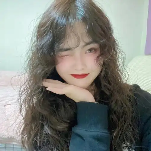 法式慵懒羊毛卷适合冬天烫的头发