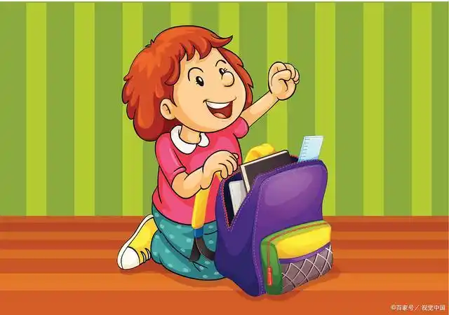 培养孩子整理书包的好习惯,只需三步