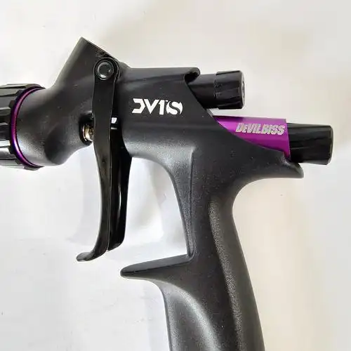 美国戴维比斯喷枪 小v王双喷嘴1.0/1.2口径 汽车油漆喷漆修补喷涂