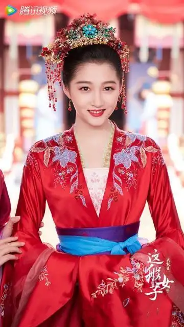 2021古装剧9位红衣美人迪丽热巴长歌行红披风霸气