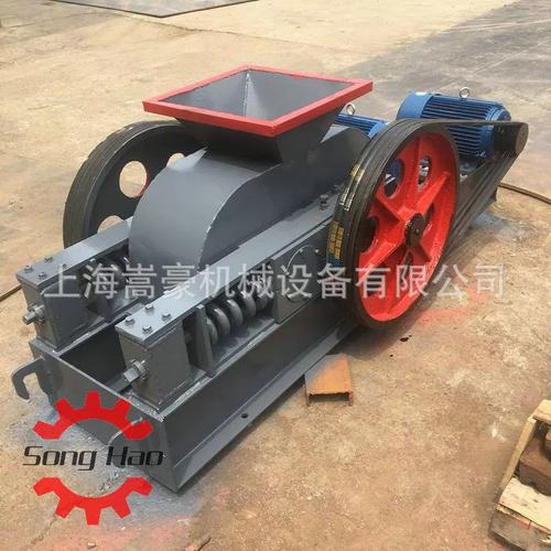 现货2pg400*250小型对辊破碎机碾压式碎石机河卵石制砂机