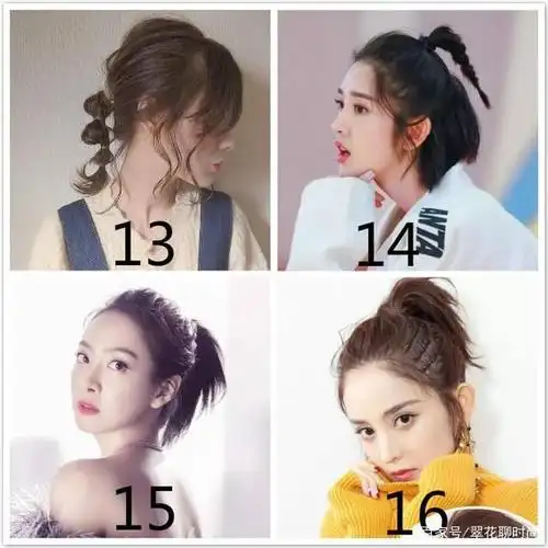 短发女生的30种扎法,短发这样扎,活泼可爱又精致