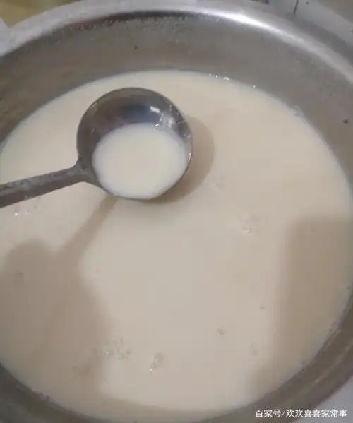 在家做传统豆浆