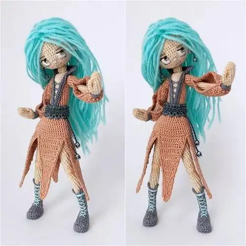 来自俄罗斯大神yulia的钩针布偶作品集