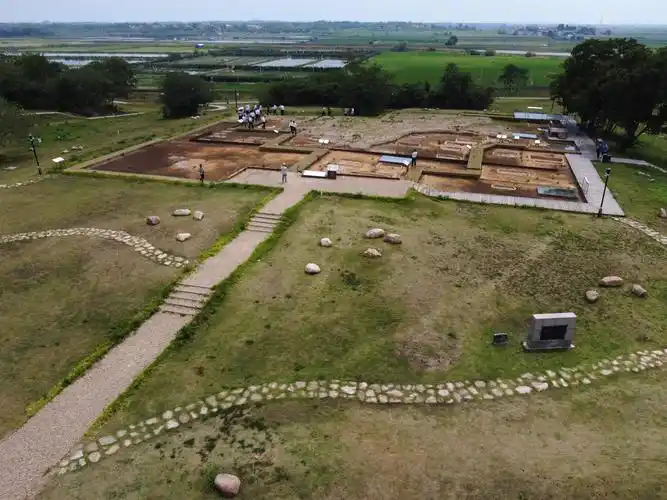 含山县凌家滩遗址.记者 徐旻昊 摄