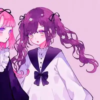 不易撞的动漫神仙闺蜜头像