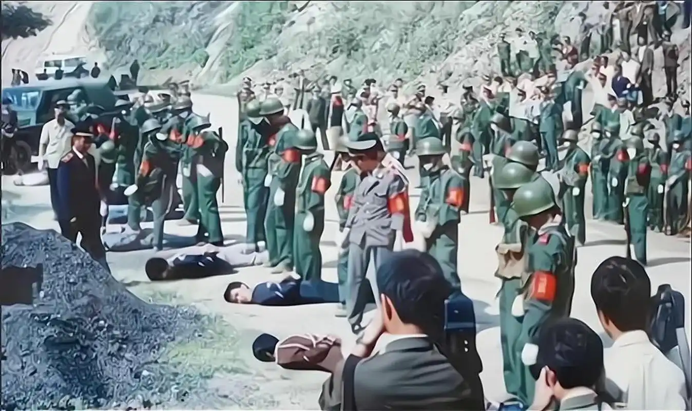 公开执行的枪决