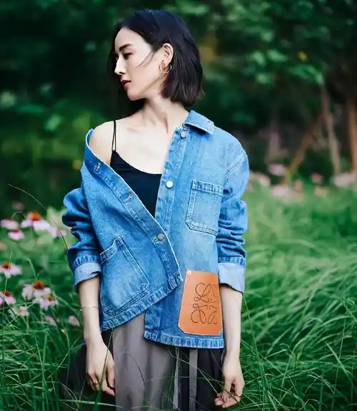 张钧甯的牛仔短发造型好看又优雅!_时尚_图片_规定