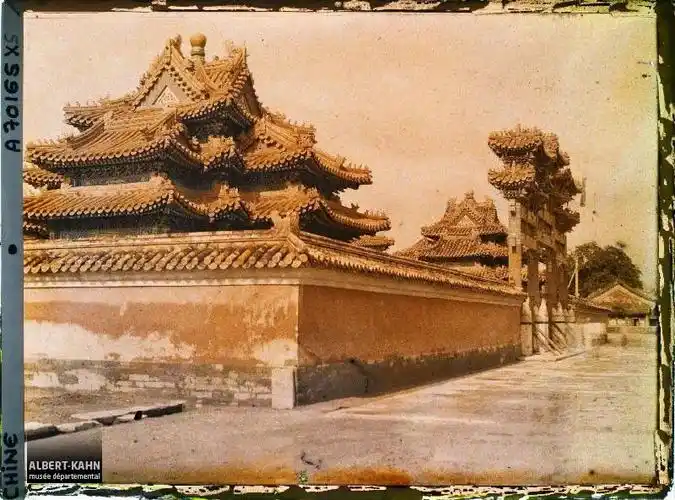 100年前北京城的100张彩色照片!