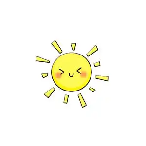 可爱笑脸表情元素