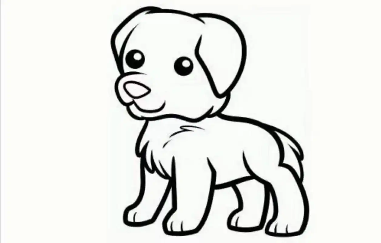 幼儿园小班动物涂色简笔画 动物简笔画