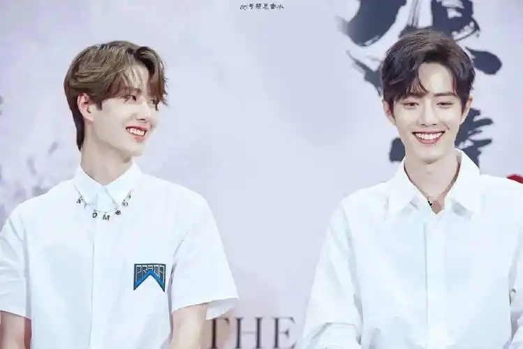 博君一肖,绝美双人图,糟糕,是心动的感觉!