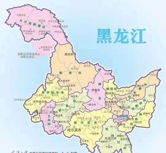 上世纪60年前后,黑龙江有五个专区,不是江就是河_嫩江_哈尔滨_松花江