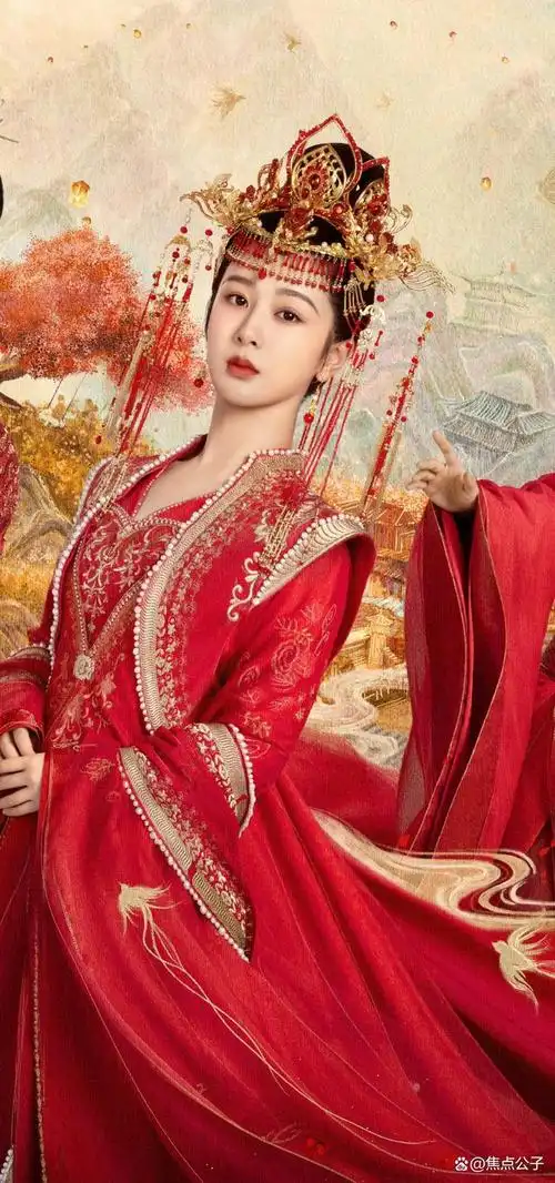 杨紫新剧海报丑?《长相思》最新物料全员婚服,网友:玛丽苏