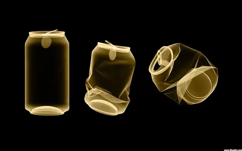 透视荧光宽屏壁纸