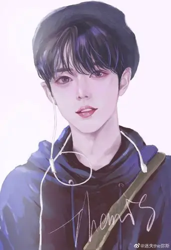 肖战手绘 - 堆糖,美图壁纸兴趣社区