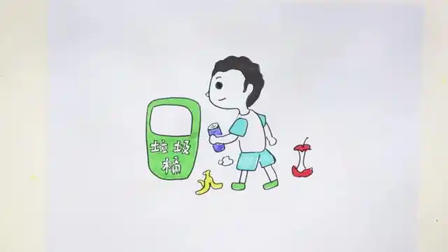分类垃圾桶简笔画(分类垃圾桶简笔画 可爱)-生活常识-江湖救急网