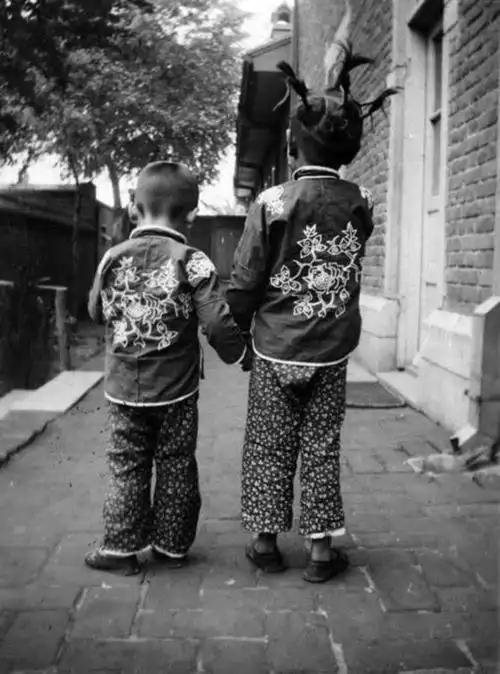 老照片50年前中国的春节