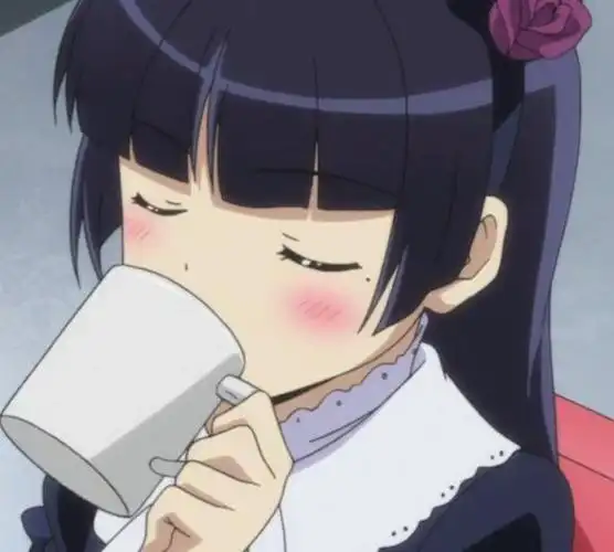 我的妹妹哪有这么可爱五更瑠璃萌妹子动画截图表情包