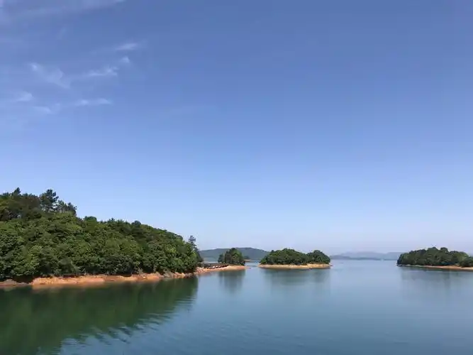 受邀赴庐山西海,游览了柘林湖-位于九江市永修县和武宁县境内,由亚洲