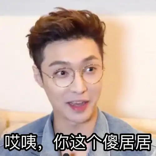 哎咦你这个傻居居张艺兴表情包张艺兴傻居这个表情