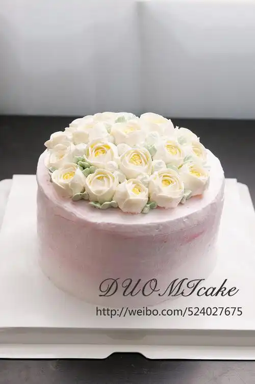 韩式裱花蛋糕,花束蛋糕,朵蜜定制,韩式裱花培训