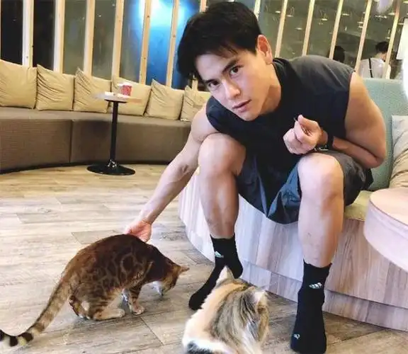 彭于晏不愧是衣架子大红色西装也能穿的脱俗脚踩小白鞋超减龄