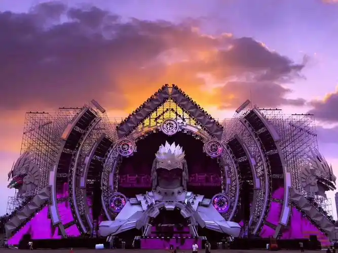 2019meta电音节舞美设计