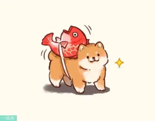 q版柴犬简笔画图片简笔画动物柴犬小狗简笔画图片大全可爱q版柴犬简笔