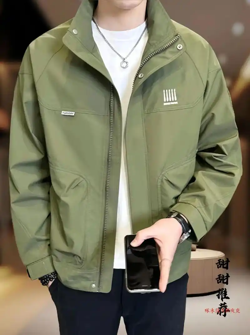 啄木鳥男士工装休闲夹克衫