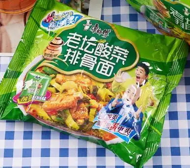 康师傅老坛酸菜排骨面加盟