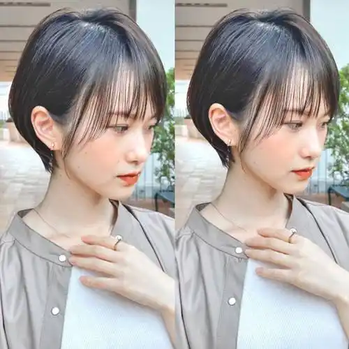 当下流行发型之美:短发带层次,蓬松且有线条感