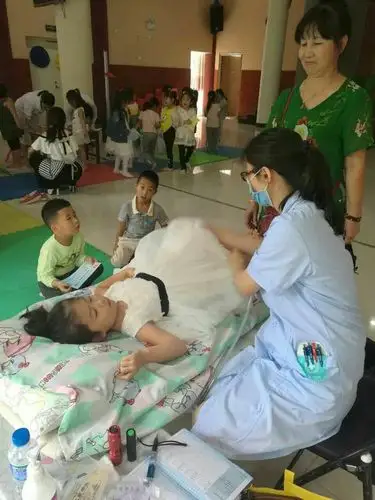 红河州机关幼儿园2017年幼儿全面体格检查