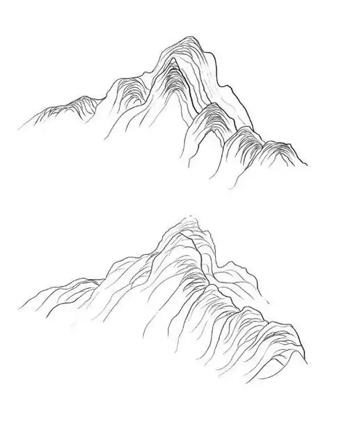 每日一练  #国风  #汉元素  #勤明零基础国风插画  #千里江山图