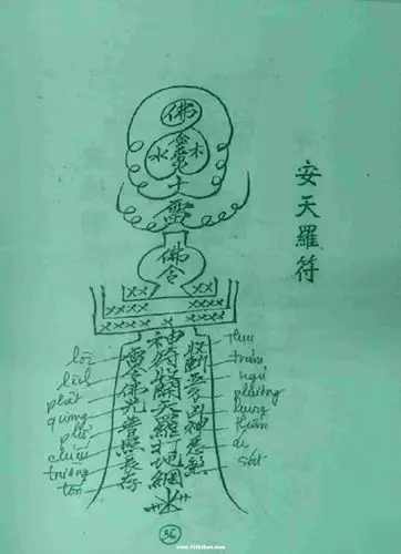 符咒图片之考赏五营科仪符咒集