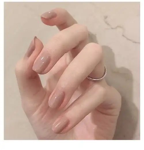 夏天显白裸色美甲甲油胶2021年新款美甲店指甲油光疗胶流行色 【温柔
