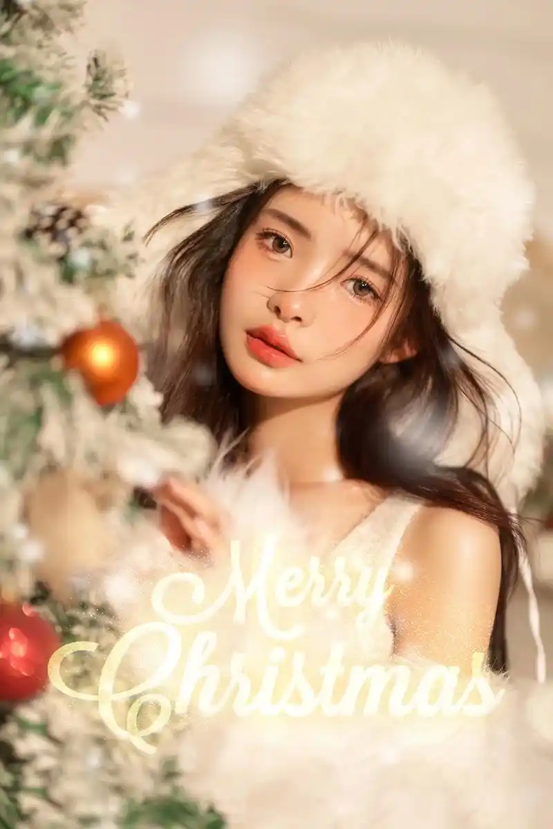 新鲜出炉的圣诞主题风格～#写真 #摄影 #氛围感 #艺术照 - 抖音
