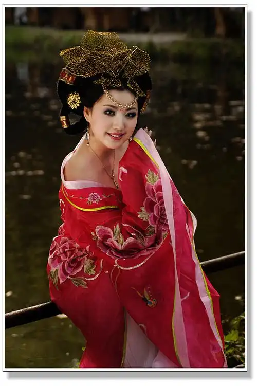 "杨贵妃"——古典仕女图 - 人像/ portraits section - 地平线摄影网