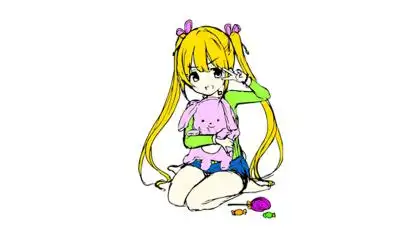 二次元简笔画怎么画