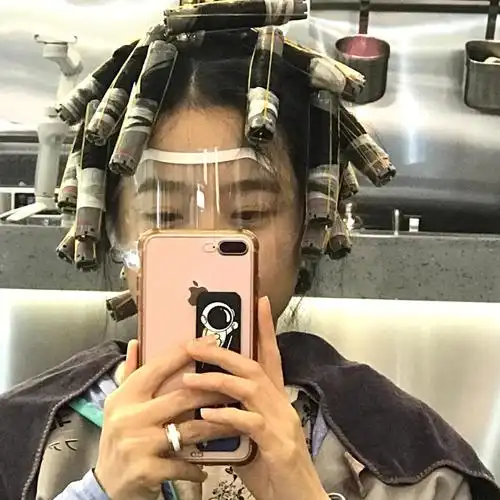 烫发造型-羊毛卷➕泡面卷结合版本