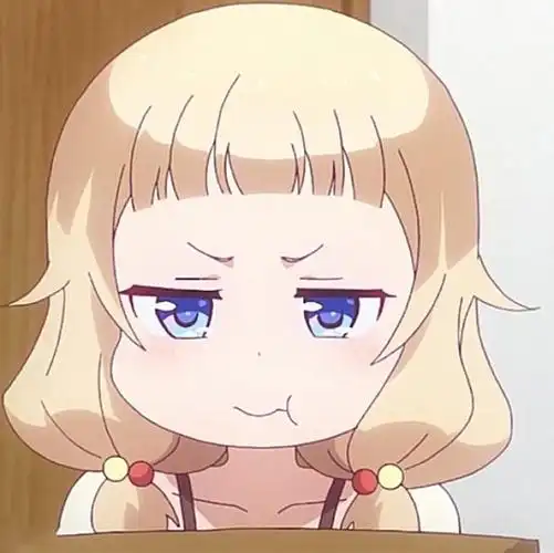 生气嘟嘴卖萌动漫表情包newgame