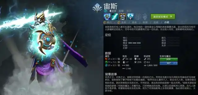 dota2:吾乃天界之王 7.22d中单宙斯上分攻略