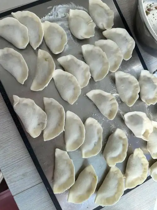 又学会了一项新技能包饺子09