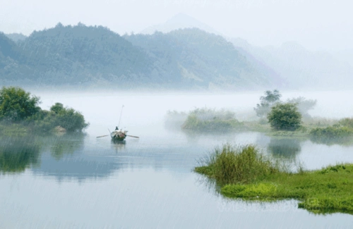 其它 烟雨天青两朦胧(四) 写美篇        细雨蒙蒙中(那地方,下雨是一