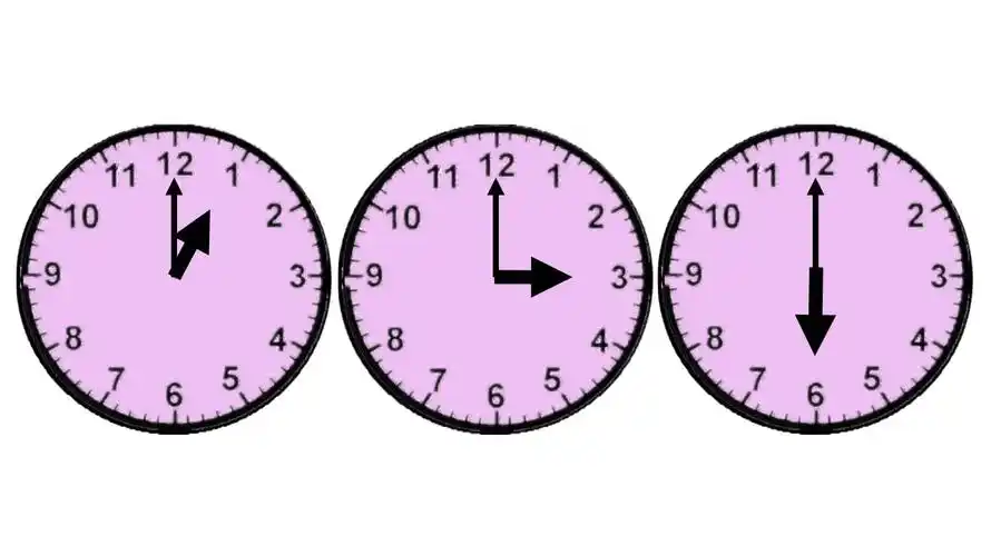 大班数学认识整点半点课件